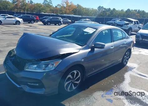 2017 Honda Accord Ex-L V6 из США, поврежденный, VIN 1HGCR3F89HA014360